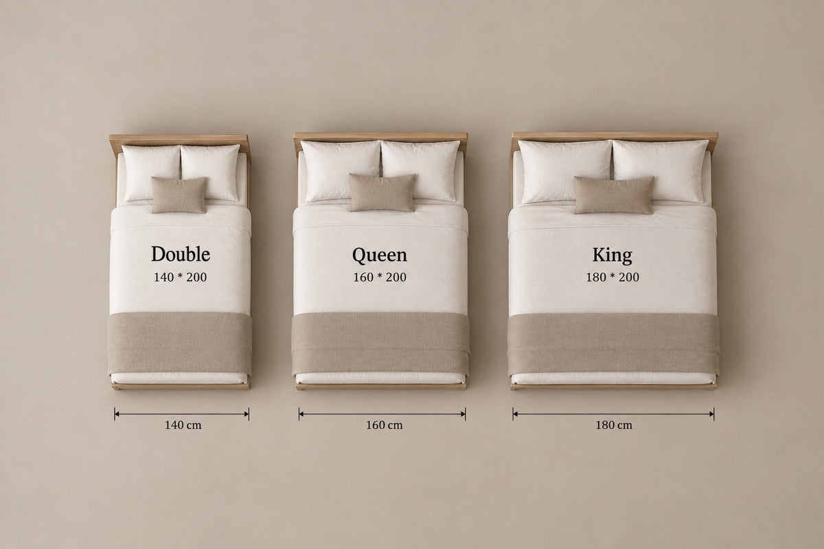 Double, Queen, King: ce înseamnă la un pat românesc