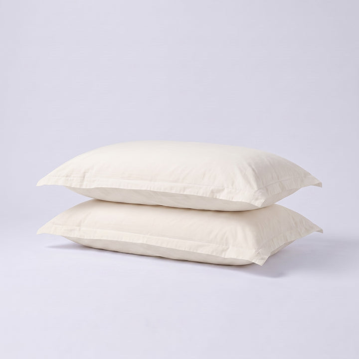 Set de două fețe de pernă TENCEL™ percale, culoarea angora