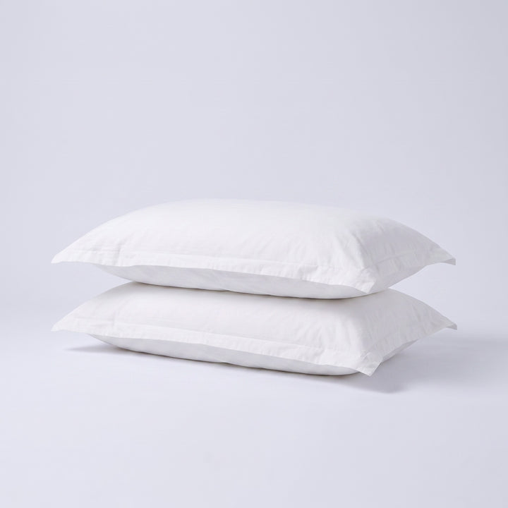 Fețe de pernă TENCEL™ percale, culoarea Snow White