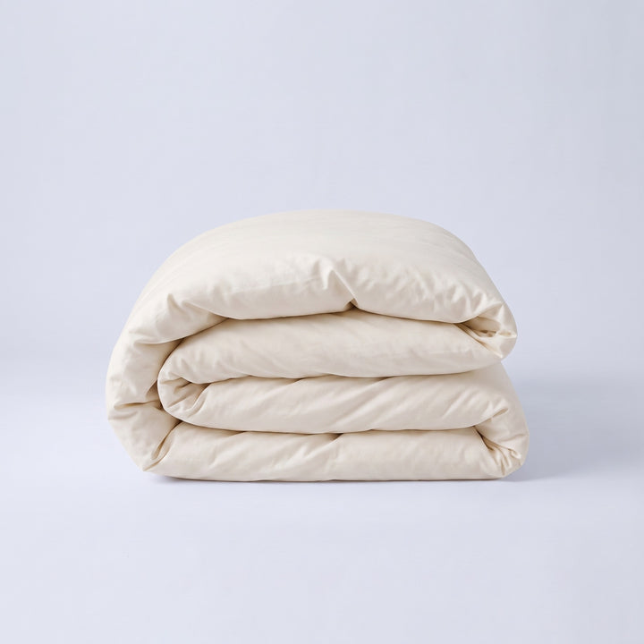 Husă de pilotă TENCEL™ percale împăturită, culoarea Angora