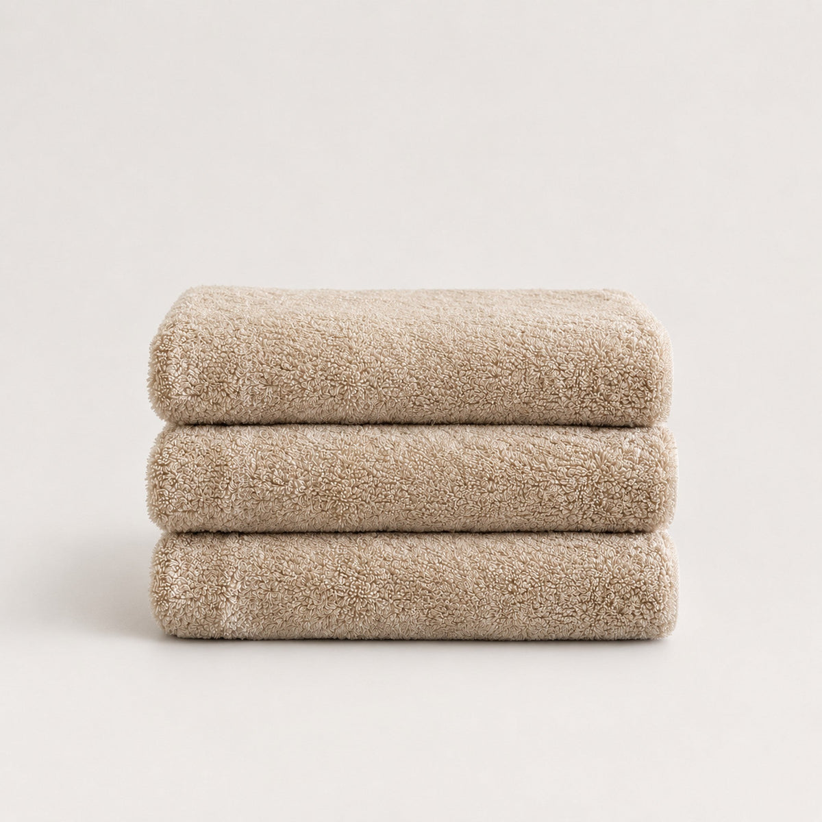 Prosoape TENCEL™ și bumbac 700 gsm împăturite, culoarea Angora