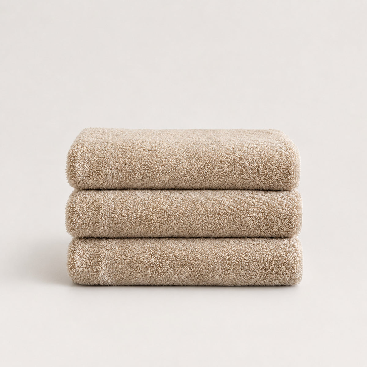 Prosoape TENCEL™ și bumbac 700 gsm împăturite, culoarea Angora