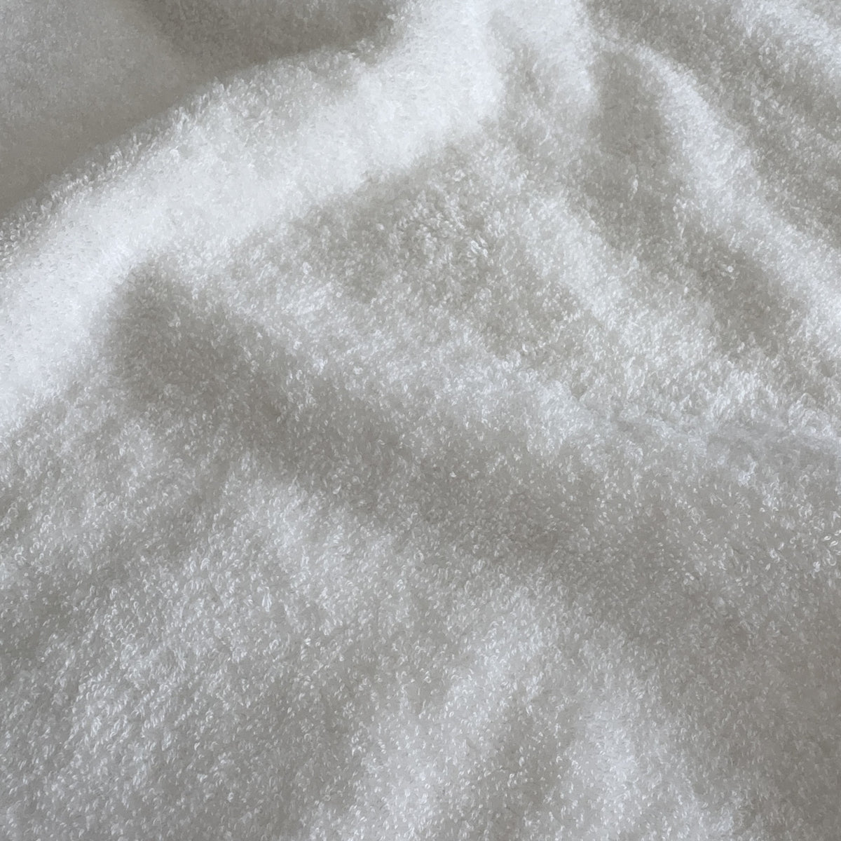 Detaliu textură prosop TENCEL™ și bumbac, culoarea Snow White